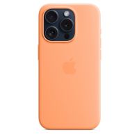 Чехол Silicone Case с MagSafe iPhone 15 Pro, силикон, "Orange Sorbet"