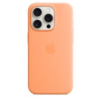 Чехол Silicone Case с MagSafe iPhone 15 Pro, силикон, "Orange Sorbet"