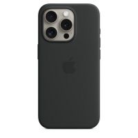 Чехол Silicone Case c MagSafe iPhone 15 Pro Max, "Black"