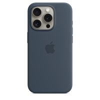 Чехол Silicone Case с MagSafe iPhone 15 Pro, силикон, "Storm Blue"