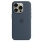 Чехол Silicone Case с MagSafe iPhone 15 Pro, силикон, "Storm Blue"