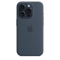 Чехол Silicone Case с MagSafe iPhone 15 Pro, силикон, "Storm Blue"