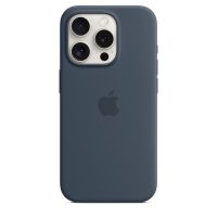 Чехол Silicone Case с MagSafe iPhone 15 Pro, силикон, "Storm Blue"