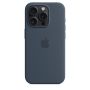 Чехол Silicone Case с MagSafe iPhone 15 Pro, силикон, "Storm Blue"