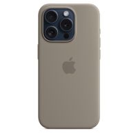 Чехол Silicone Case с MagSafe iPhone 15 Pro, силикон, "Clay"