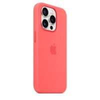 Чехол Silicone Case с MagSafe iPhone 15 Pro, силикон, "Guava"