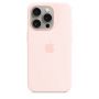 Чехол Silicone Case с MagSafe iPhone 15 Pro, силикон, "Light Pink"