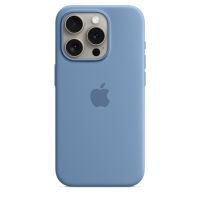 Чехол Silicone Case с MagSafe iPhone 15 Pro, силикон, "Winter Blue"