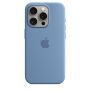 Чехол Silicone Case с MagSafe iPhone 15 Pro, силикон, "Winter Blue"