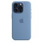 Чехол Silicone Case с MagSafe iPhone 15 Pro, силикон, "Winter Blue"