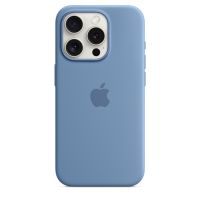 Чехол Silicone Case с MagSafe iPhone 15 Pro, силикон, "Winter Blue"