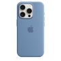 Чехол Silicone Case с MagSafe iPhone 15 Pro, силикон, "Winter Blue"