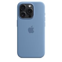 Чехол Silicone Case с MagSafe iPhone 15 Pro, силикон, "Winter Blue"