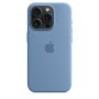 Чехол Silicone Case с MagSafe iPhone 15 Pro, силикон, "Winter Blue"