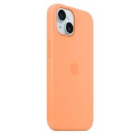 Чехол Silicone Case с MagSafe iPhone 15, силикон, "Orange Sorbet"
