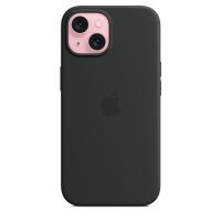 Чехол Silicone Case с MagSafe iPhone 15, силикон, "Black"