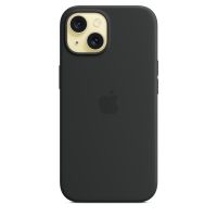 Чехол Silicone Case с MagSafe iPhone 15, силикон, "Black"