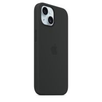 Чехол Silicone Case с MagSafe iPhone 15, силикон, "Black"