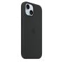 Чехол Silicone Case с MagSafe iPhone 15, силикон, "Black"
