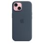Чехол Silicone Case с MagSafe iPhone 15, силикон, "Storm Blue"