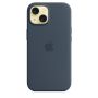 Чехол Silicone Case с MagSafe iPhone 15, силикон, "Storm Blue"