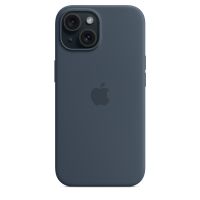 Чехол Silicone Case с MagSafe iPhone 15, силикон, "Storm Blue"