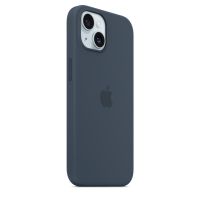 Чехол Silicone Case с MagSafe iPhone 15, силикон, "Storm Blue"