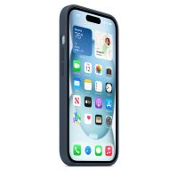 Чехол Silicone Case с MagSafe iPhone 15, силикон, "Storm Blue"