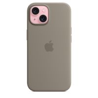 Чехол Silicone Case с MagSafe iPhone 15, силикон, "Clay"