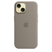 Чехол Silicone Case с MagSafe iPhone 15, силикон, "Clay"