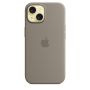 Чехол Silicone Case с MagSafe iPhone 15, силикон, "Clay"