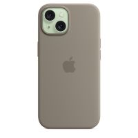 Чехол Silicone Case с MagSafe iPhone 15, силикон, "Clay"