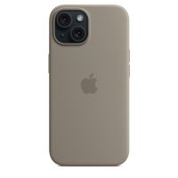 Чехол Silicone Case с MagSafe iPhone 15, силикон, "Clay"