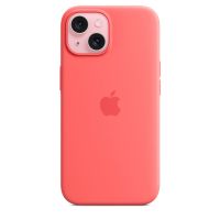 Чехол Silicone Case с MagSafe iPhone 15, силикон, "Guava"