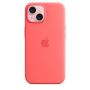 Чехол Silicone Case с MagSafe iPhone 15, силикон, "Guava"