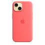 Чехол Silicone Case с MagSafe iPhone 15, силикон, "Guava"