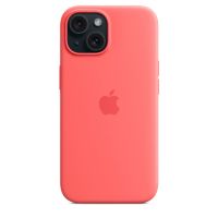 Чехол Silicone Case с MagSafe iPhone 15, силикон, "Guava"