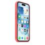 Чехол Silicone Case с MagSafe iPhone 15, силикон, "Guava"