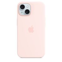 Чехол Silicone Case с MagSafe iPhone 15, силикон, "Light Pink"