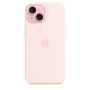 Чехол Silicone Case с MagSafe iPhone 15, силикон, "Light Pink"