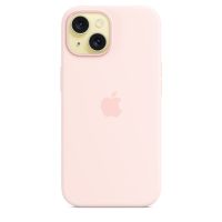 Чехол Silicone Case с MagSafe iPhone 15, силикон, "Light Pink"