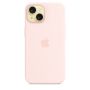 Чехол Silicone Case с MagSafe iPhone 15, силикон, "Light Pink"