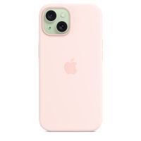 Чехол Silicone Case с MagSafe iPhone 15, силикон, "Light Pink"