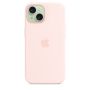 Чехол Silicone Case с MagSafe iPhone 15, силикон, "Light Pink"