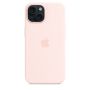 Чехол Silicone Case с MagSafe iPhone 15, силикон, "Light Pink"