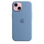 Чехол Silicone Case с MagSafe iPhone 15, силикон, "Winter Blue"