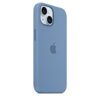 Чехол Silicone Case с MagSafe iPhone 15, силикон, "Winter Blue"