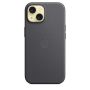 Накладка Apple FineWoven Case с MagSafe для iPhone 15, чёрный