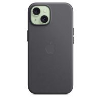 Накладка Apple FineWoven Case с MagSafe для iPhone 15, чёрный