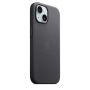 Накладка Apple FineWoven Case с MagSafe для iPhone 15, чёрный